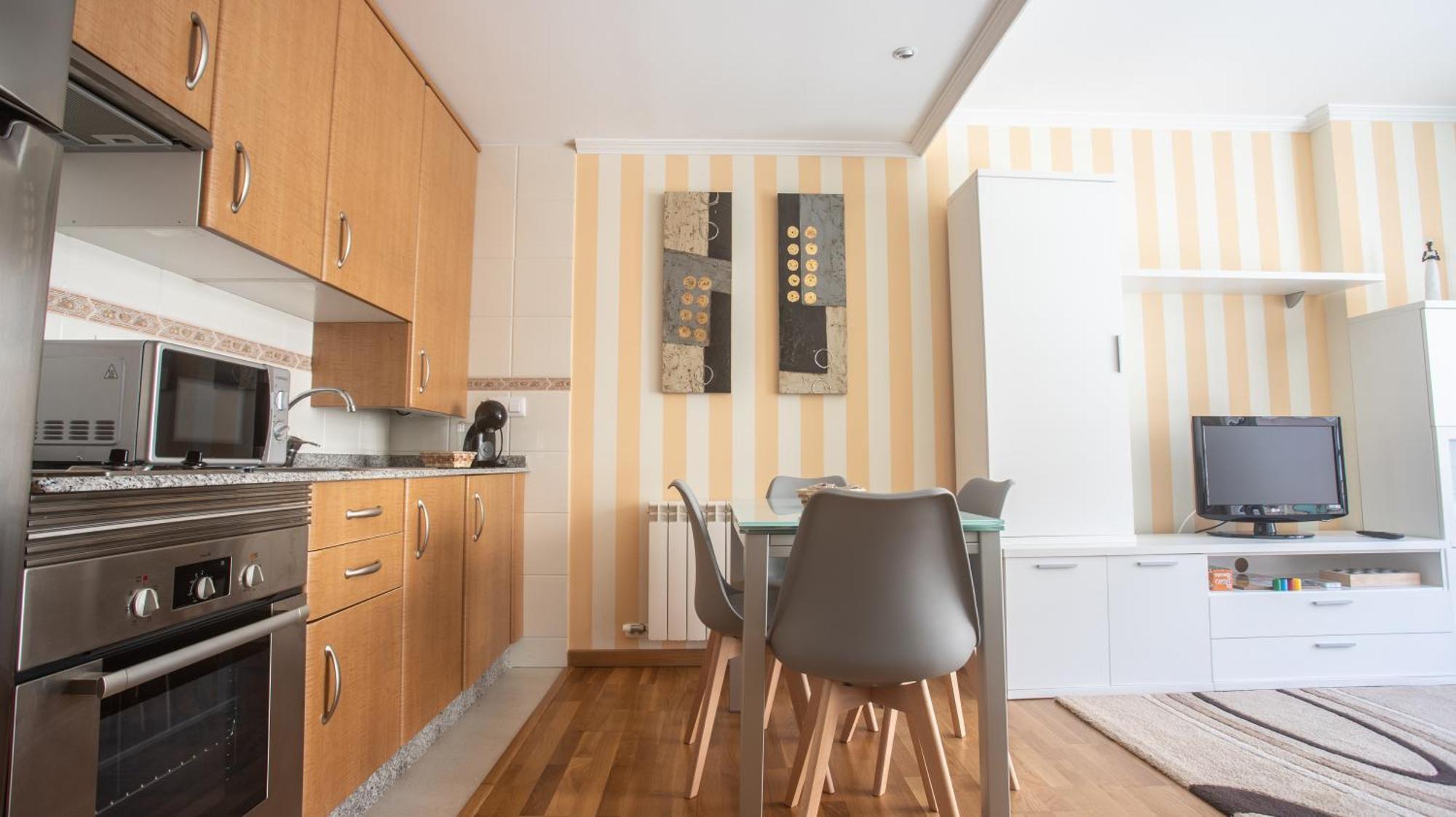 Apartamento En El Centro Con Plaza De Garaje A Guarda Exteriör bild